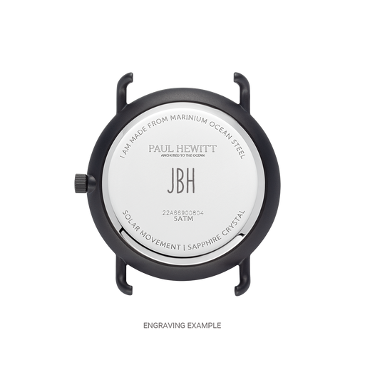 Paul Hewitt Sailor 39 mm Uhr Schwarz Weiß Zeitbegrenzte Promotion