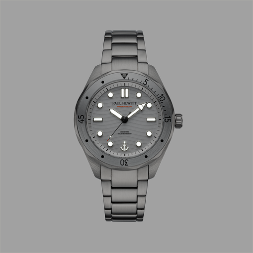 Paul Hewitt Ocean Diver Uhr Silber Weiß Begrenzt auf 3 Tage
