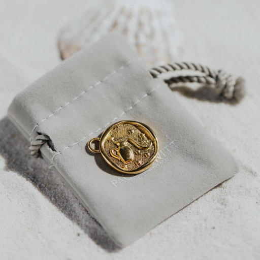 Paul Hewitt Aquarius Charm Gold Im Verkauf