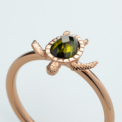 Paul Hewitt Turtle Ring Roségold Exklusivangebot