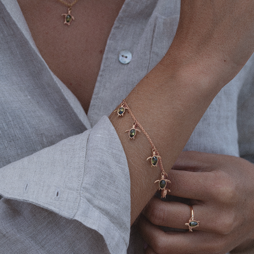Paul Hewitt Turtle Armkette Roségold Preisnachlass