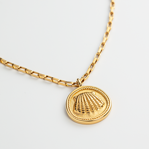 Paul Hewitt Scallop Halskette Gold Neuheiten