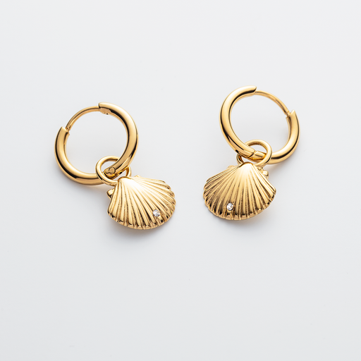 Paul Hewitt Scallop Ohrring Gold Saisonale Angebote
