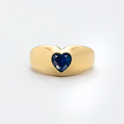 Paul Hewitt Bold Heart Ring Gold Tägliche Deals
