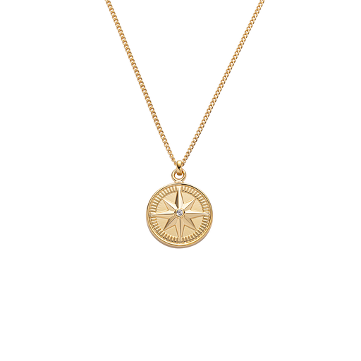 Paul Hewitt Windrose Halskette Gold Neueste Stile