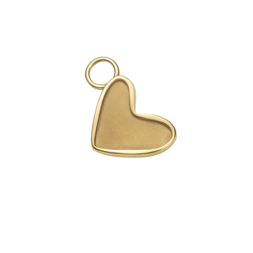 Paul Hewitt Engravable Heart Charm Gold Nur für heute