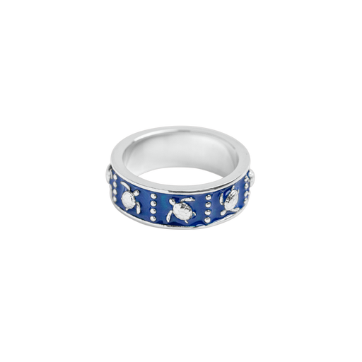 Paul Hewitt Turtle Enamel Ring Silber Nur noch ein Tag übrig