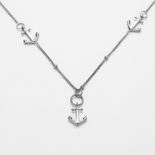 Paul Hewitt The Anchor II Halskette Silber Super Rabatt