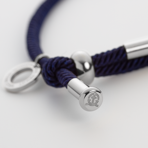 Paul Hewitt Vitamin Sea Armband Silber Marinebelau Limitierter Zeitrabatt