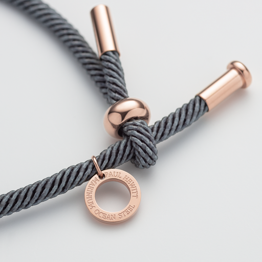 Paul Hewitt Vitamin Sea Armband Roségold Grau Großer Ausverkauf