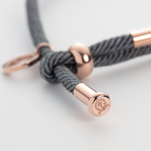 Paul Hewitt Vitamin Sea Armband Roségold Grau Großer Ausverkauf