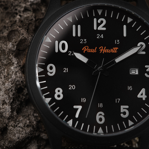Paul Hewitt Captain's Field Watch Midnight black Letzte 2 Tage