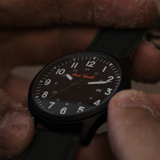 Paul Hewitt Captain's Field Watch Midnight black Letzte 2 Tage