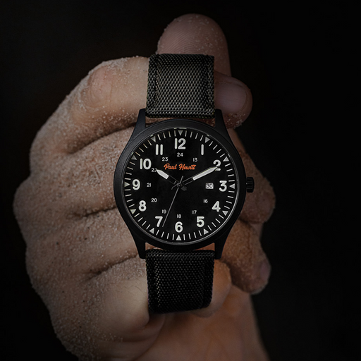 Paul Hewitt Captain's Field Watch Midnight black Letzte 2 Tage