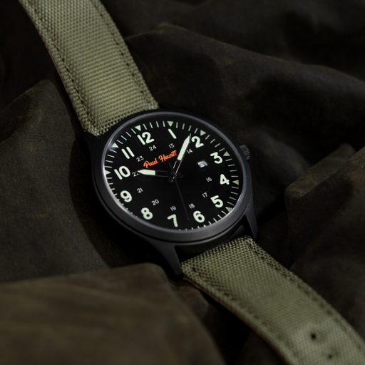 Paul Hewitt Captain's Field Watch NATO olive Letzter Tag