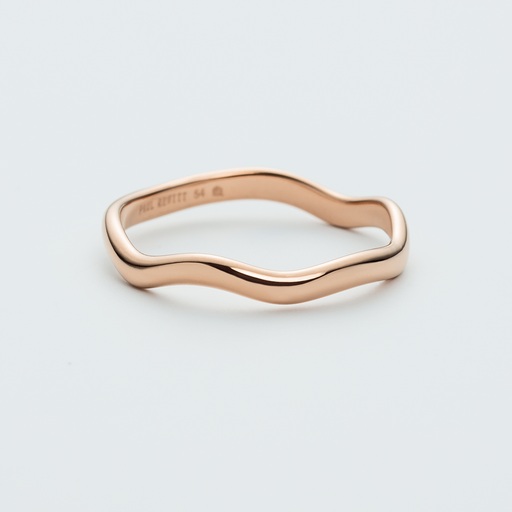 Paul Hewitt Waves Mono Ring Roségold Kostenloser Versand international