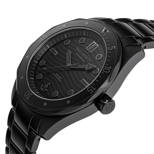 Paul Hewitt Ocean Diver Uhr Schwarz 50% Rabatt für begrenzte Zeit