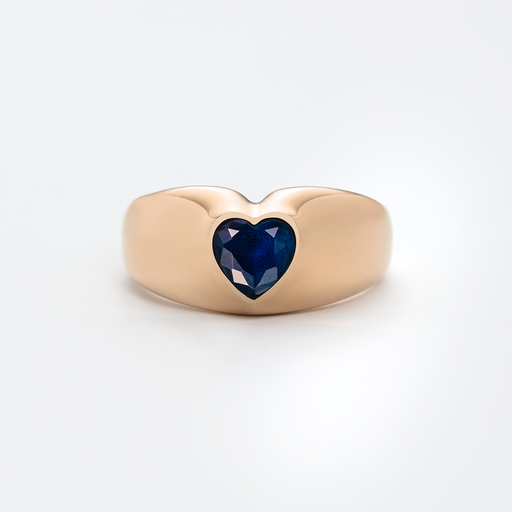 Paul Hewitt Bold Heart Ring Roségold Hotsell