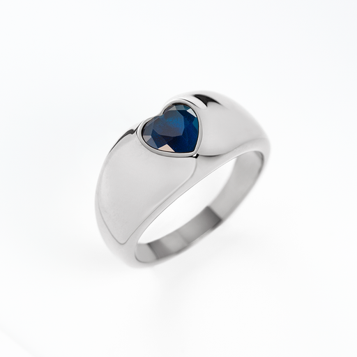 Paul Hewitt Bold Heart Ring Silber im Angebot