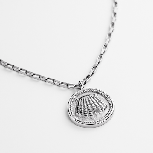 Paul Hewitt Scallop Halskette Silber Günstiger Verkauf