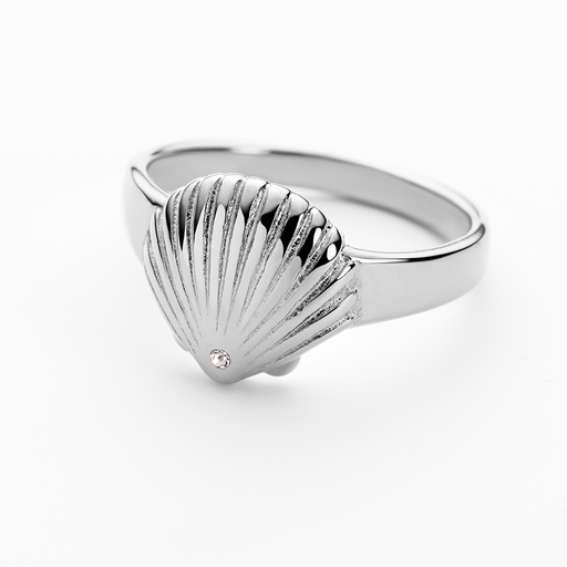 Paul Hewitt Scallop Ring Silber Günstig kaufen