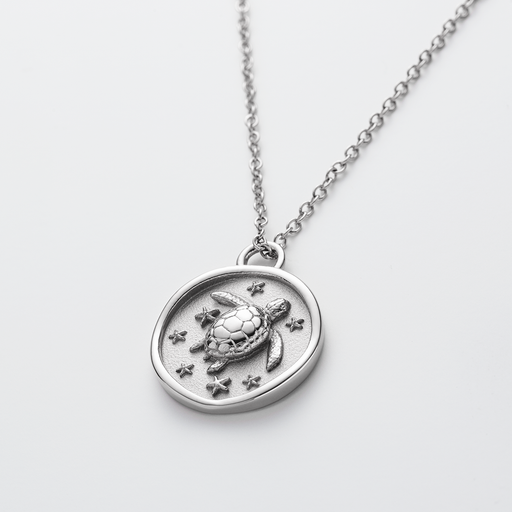 Paul Hewitt Turtle Coin Halskette Silber Online Shopping
