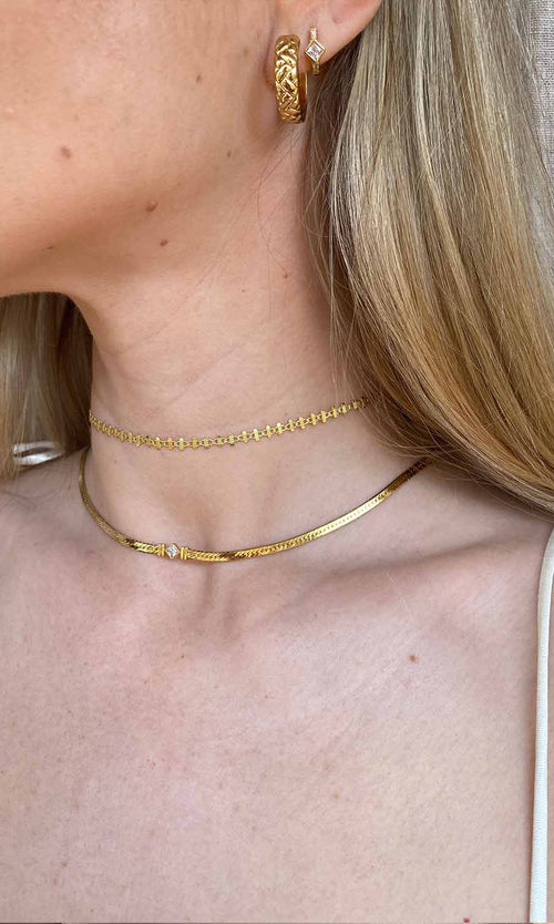Paul Valentine Retro Sparkling Necklace Riesige Ersparnisse