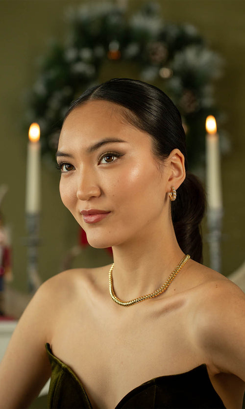 Paul Valentine Sparkle Twisted Hoops Discount Store für neue Produkte