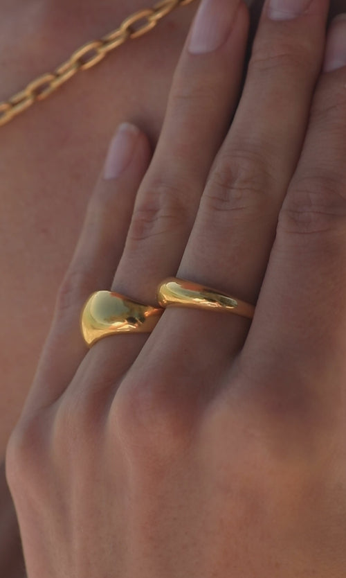Paul Valentine Chunky Fluent Ring Auslauf