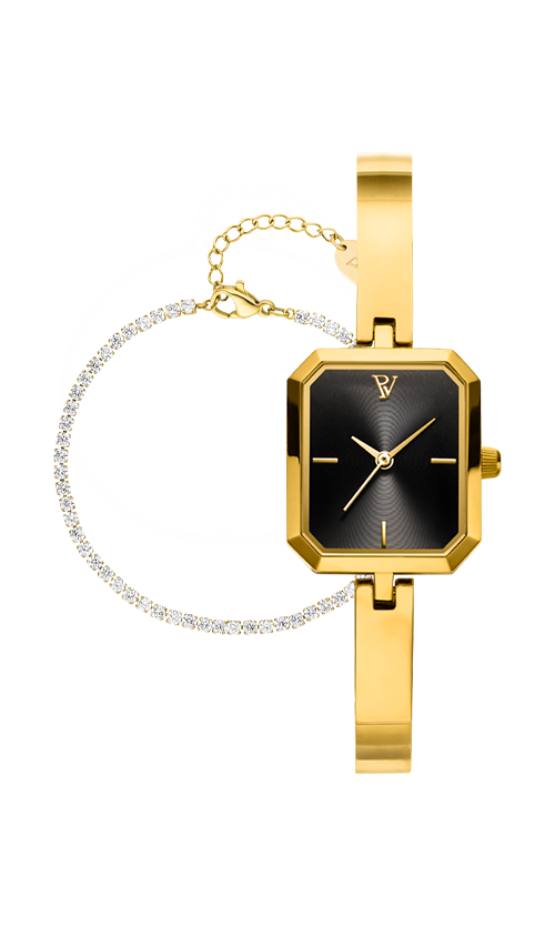 Paul Valentine Ethereal Watch & Sparkling Bracelet Set Neuheiten