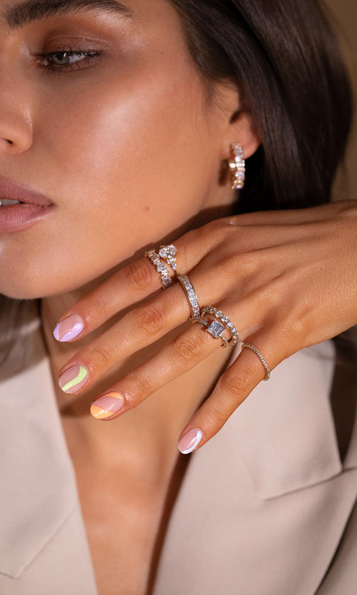 Paul Valentine Pavé Ring Small Begrenzte Freigabe