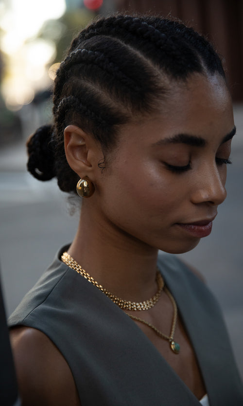 Paul Valentine Avenue Chunky Hoops Letzte 3 Tage