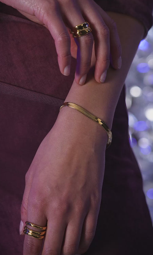 Paul Valentine Molten Sleek Bracelet Bis zu 60% Rabatt