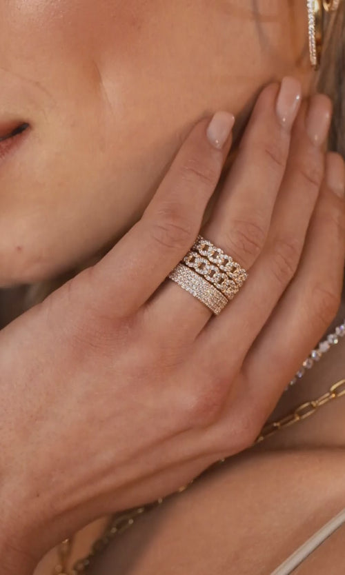 Paul Valentine Éclat Pavé Ring Discount Store für neue Produkte