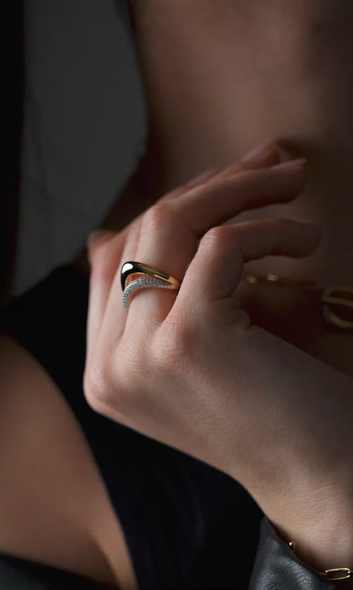 Paul Valentine Crystal Galaxy Ring Super Rabatt