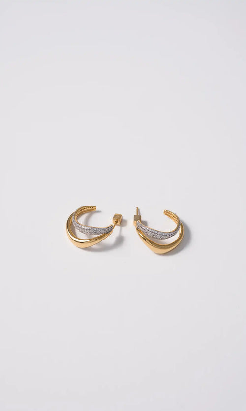 Paul Valentine Crystal Galaxy Hoops 50% Rabatt mit kostenlosem Versand