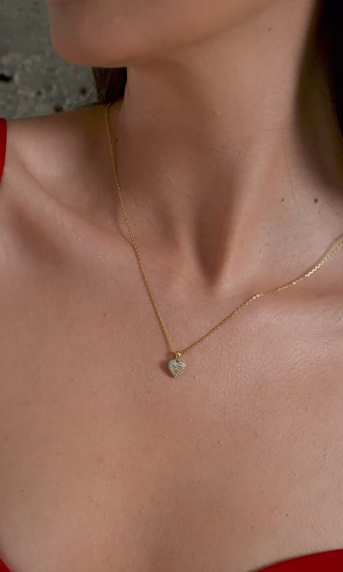 Paul Valentine Pure Heart Necklace Clearance-Verkauf