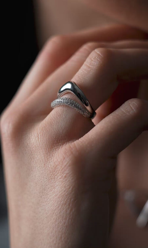 Paul Valentine Crystal Galaxy Ring Begrenzt auf 3 Tage