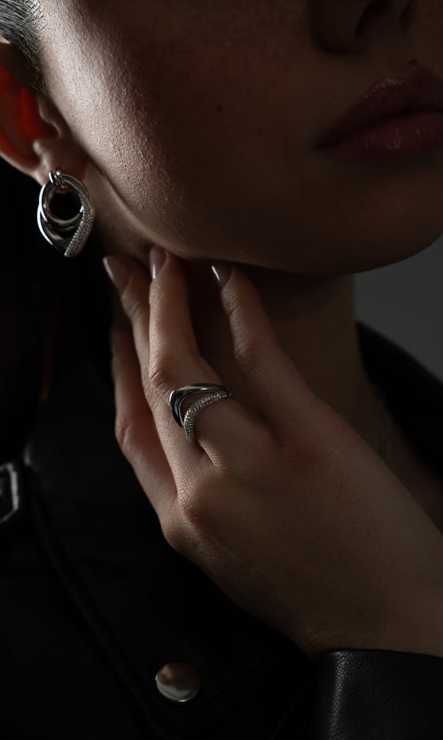 Paul Valentine Crystal Galaxy Ring Begrenzt auf 3 Tage