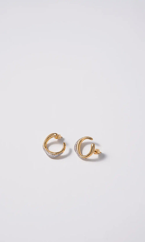 Paul Valentine Crystal Galaxy Ear Studs zollfrei
