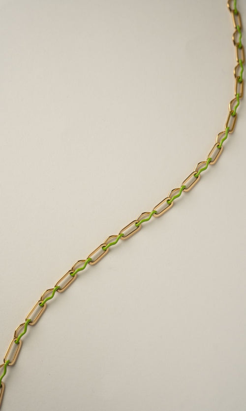 Paul Valentine Wave Rush Enamel Necklace Günstig kaufen