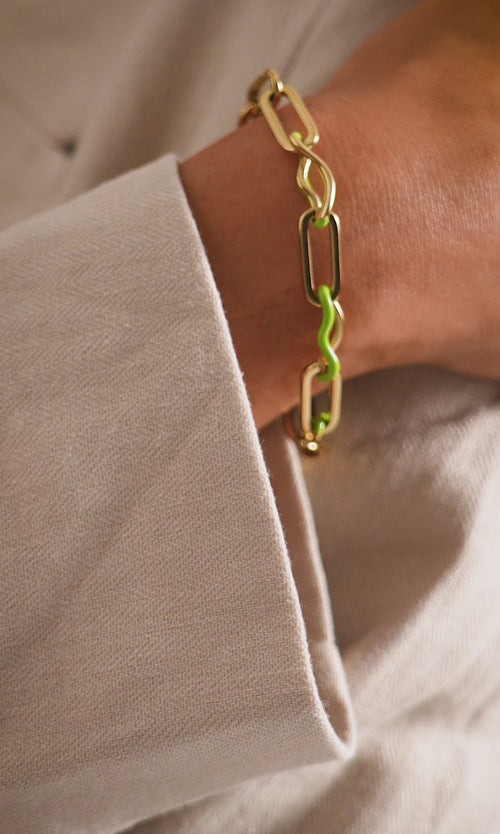 Paul Valentine Wave Rush Enamel Bracelet Versandkostenfrei