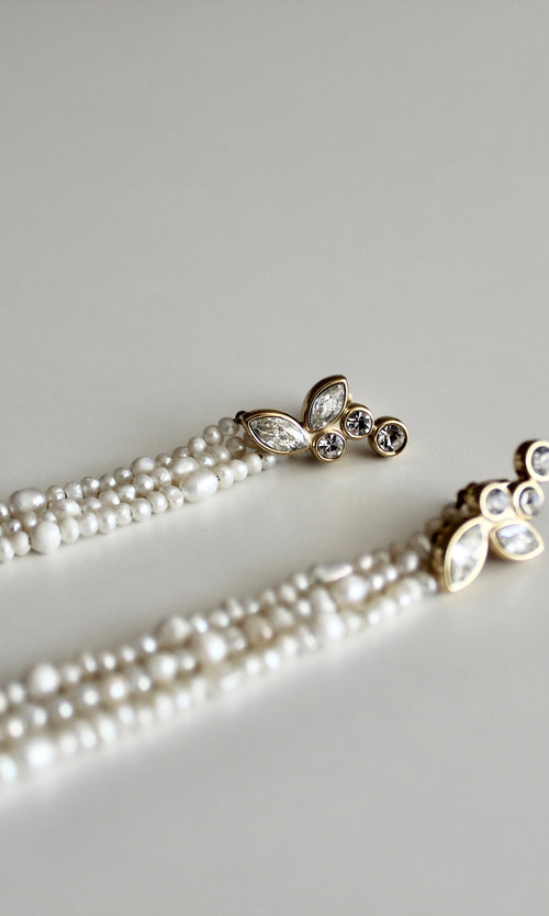 Paul Valentine Adorn Earrings Pearl Tassel Wochenangebot