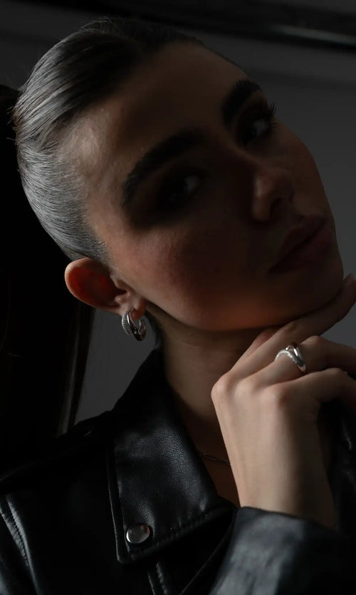 Paul Valentine Crystal Galaxy Hoops Bis zu 65% Rabatt