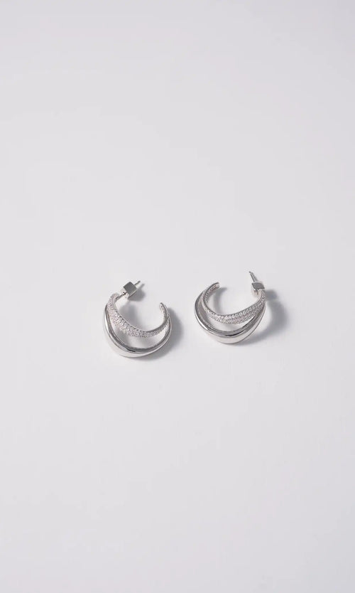 Paul Valentine Crystal Galaxy Hoops Bis zu 65% Rabatt