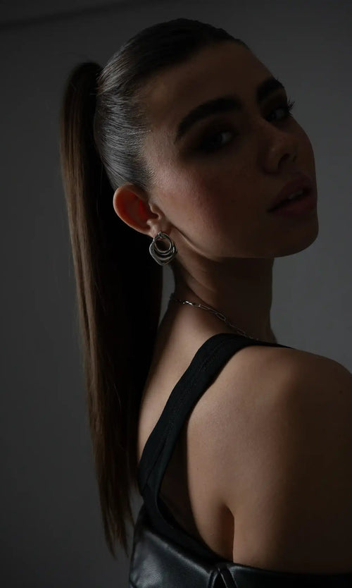Paul Valentine Crystal Galaxy Earrings Bis zu 55% Rabatt