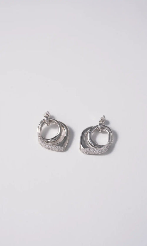 Paul Valentine Crystal Galaxy Earrings Bis zu 55% Rabatt