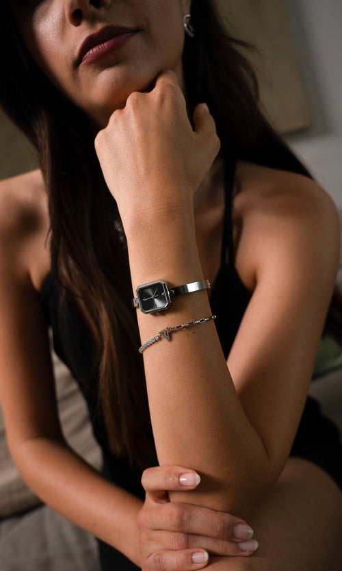 Paul Valentine Ethereal Watch Silver Discount Store für neue Produkte