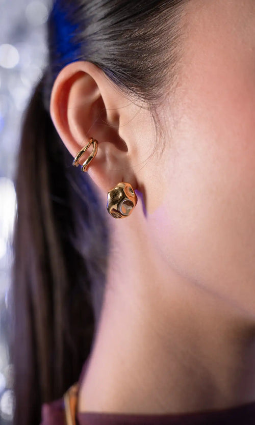Paul Valentine Molten Ear Cuff Im Verkauf