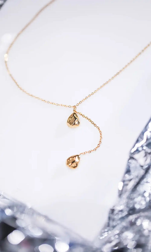 Paul Valentine Molten Y-Necklace Online